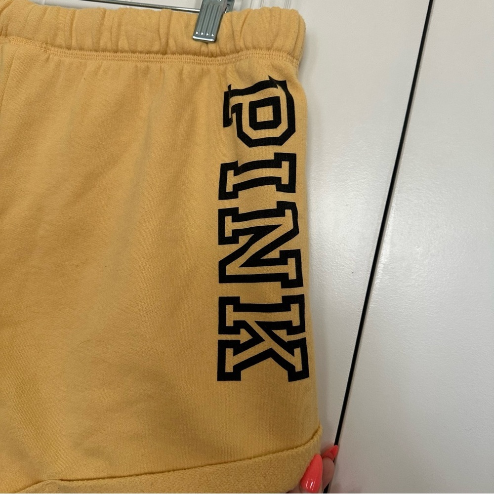 PINK Athletic Shorts with Drawstring and Pockets - Picture 5 of 7